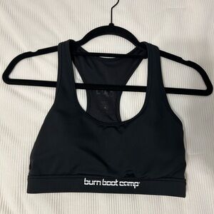Burn Boot Camp Black Sports Bra